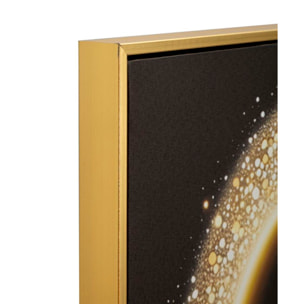 STAMPA C/LED SU TELA LACCATA C/CORNICE INDA CM 60X3,5
X90