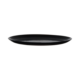 Assiette plate noire 25 cm Diana - Luminarc
