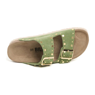 Sandalo Piattaforma Donna Verde BILLOWY VERDE