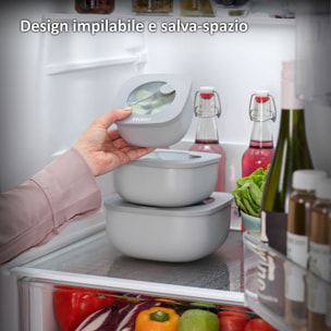 HAIER Set 3 contenitori ermetici per alimenti