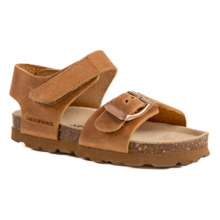 Sandalia BABUNKERS MARRON