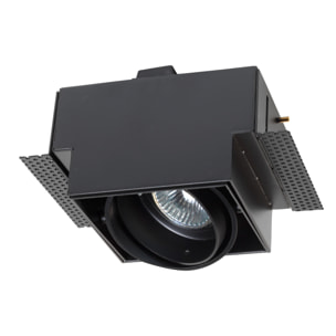 LEDS·C4 Downlight Multidir One LED 107Mm Trimless 8W 58.1º Negro IP23