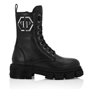 PHILIPP PLEIN Botas planas de media caña