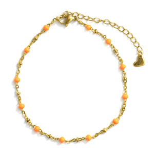 Tobillera Basor acabado oro amarillo 18k