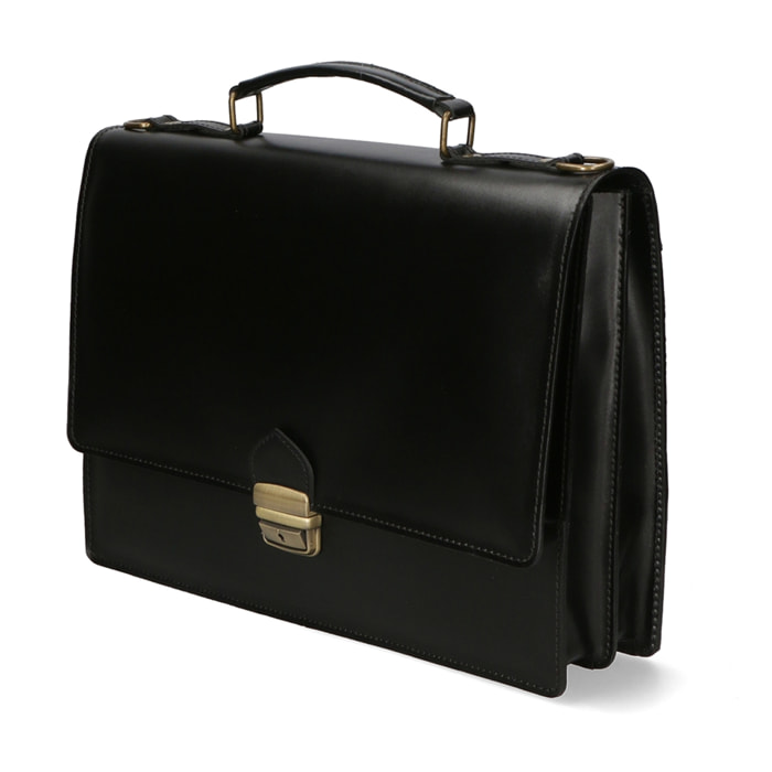 Borsa da lavoro Unisex Ivo in Vera Pelle Made in Italy 28x37,5x9 cm