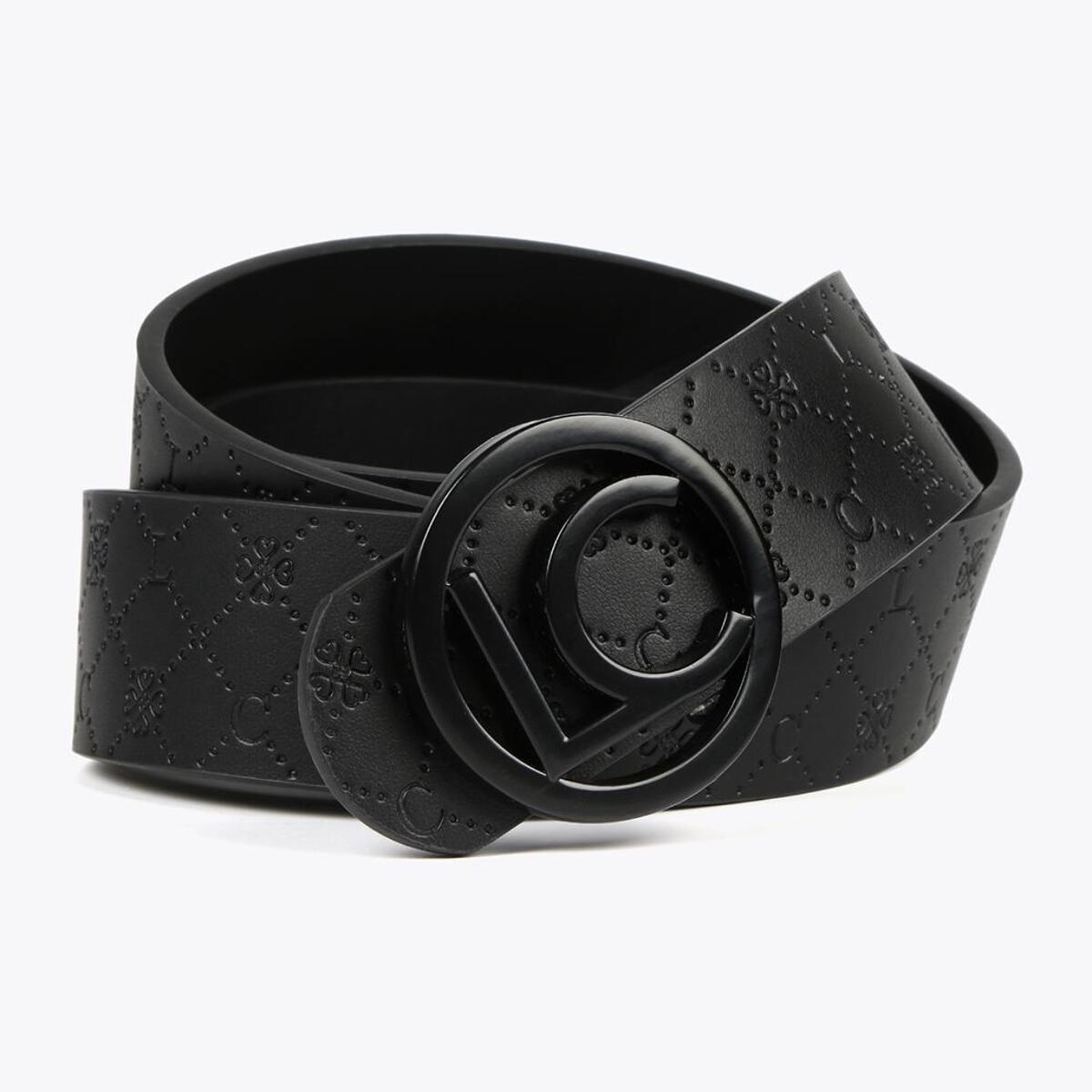 Cintura double face monogrammi LC