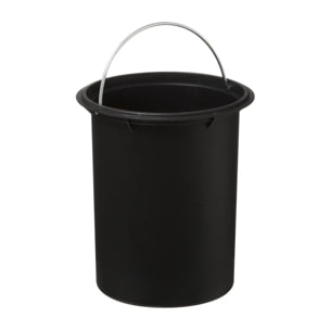 Poubelle soft close 3L "Trio" vert kaki