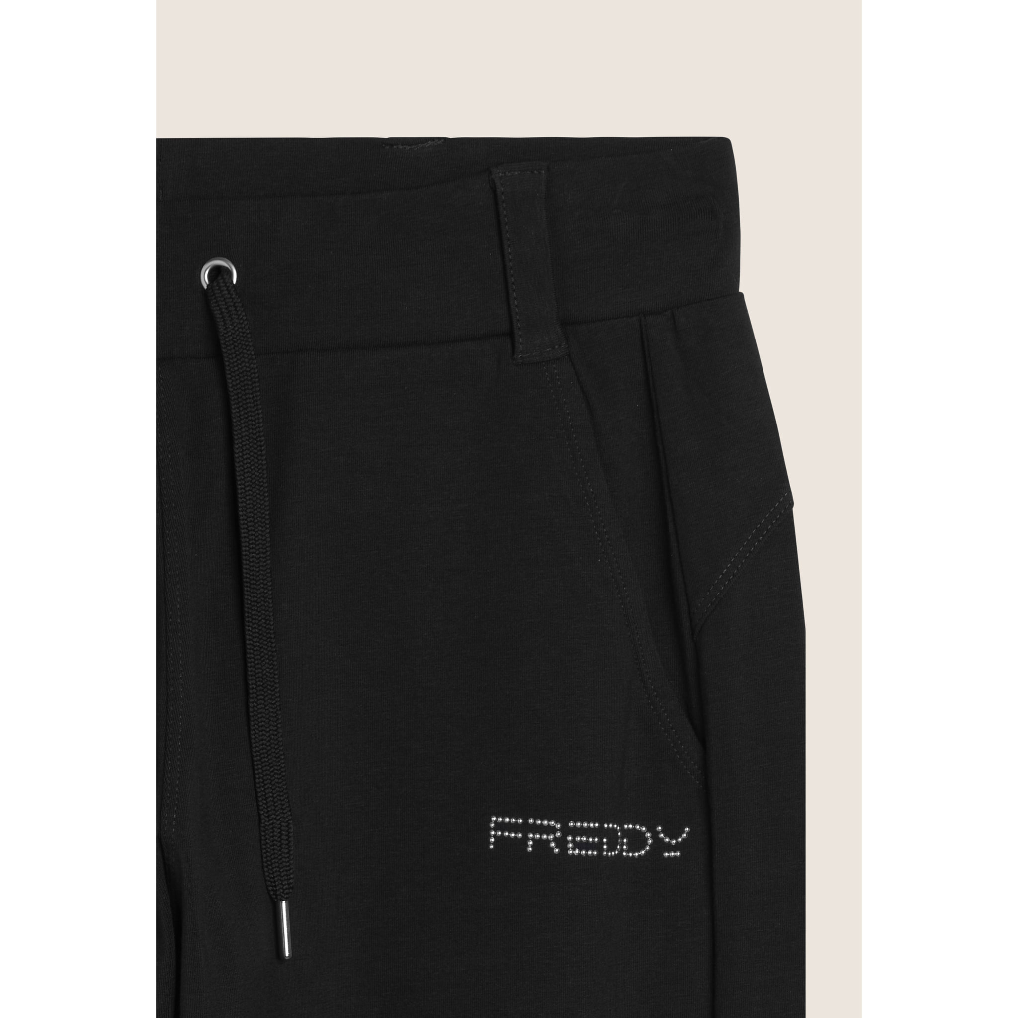 Pantaloni Sportivi Slim con Passanti e Coulisse