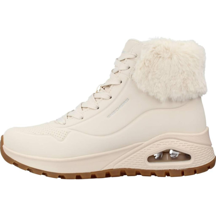 Botines Mujer Uno Rugged Fall Air Beis