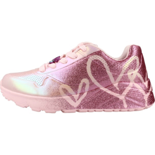 Zapatillas Niña Uno Lite - Heartdust Forever Rosa