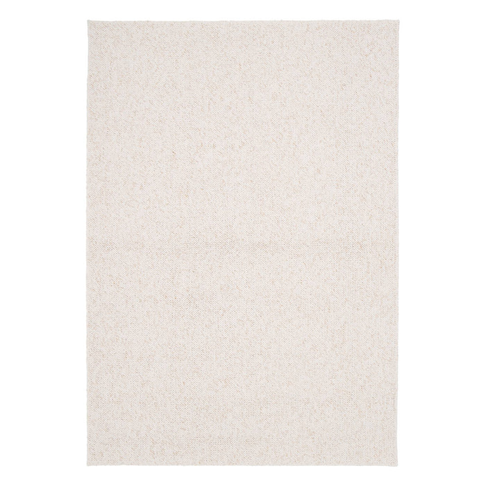 Tapis intérieur bouclette crème effet chiné WALTER