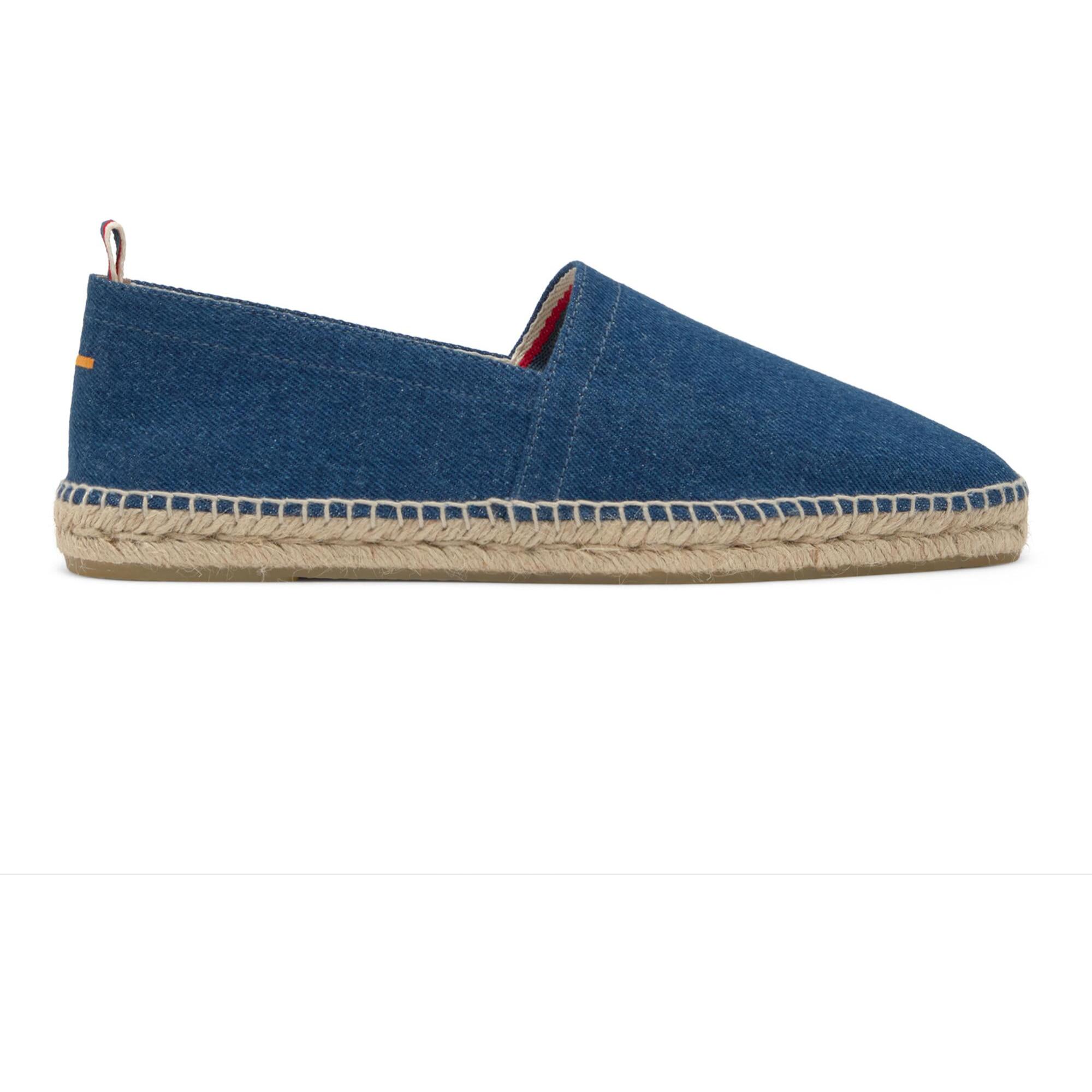 Alpargata plana Pablo estilo camping en denim