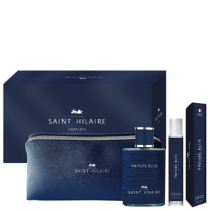 Private Blue - Coffret Eau de Parfum 100ml + Vapo Voyage 30ml + Trousse
