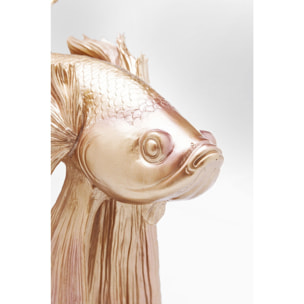 Déco Poisson combattant doré Kare Design