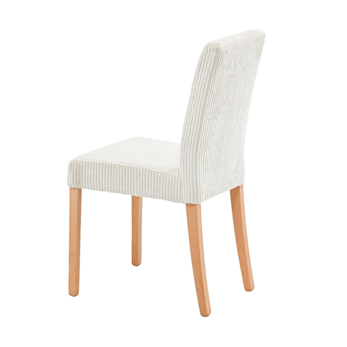 Gemma - lot de 2 chaises - en velours côtelé - Beige