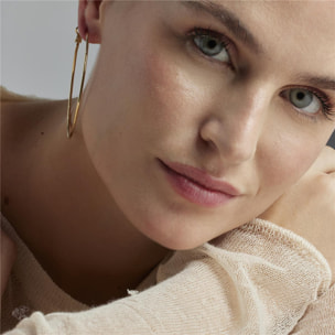 Pendientes Lux by Lux acabadoss en oro 18k