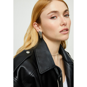 Pendiente SER INVENCIBLE PLATEADO U