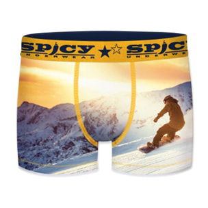 Calzoncillos boxer SPICY con dibujo para hombre