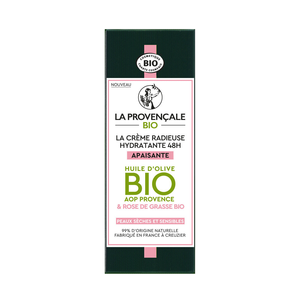 La Provençale Bio La Crème Radieuse Apaisante Hydratante 48h 50ml