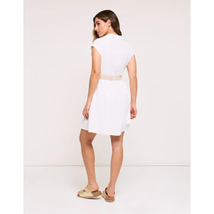 Vestido Corto Blanco - Tonlon II