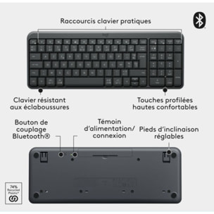 Clavier sans fil LOGITECH K250 Bluetooth