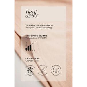 Maglietta termica con controllo della temperatura, dettaglio in pizzo, maniche lunghe, avorio