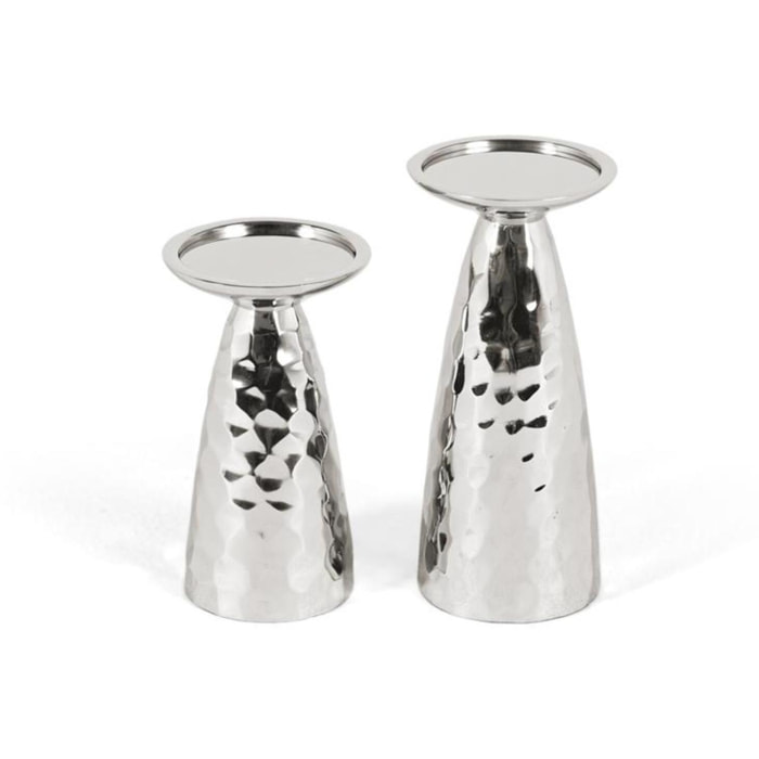 2 candélabres - 28x25x13 cm