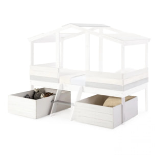 Pack 2 cajones Iliada Blanco - Vintage White