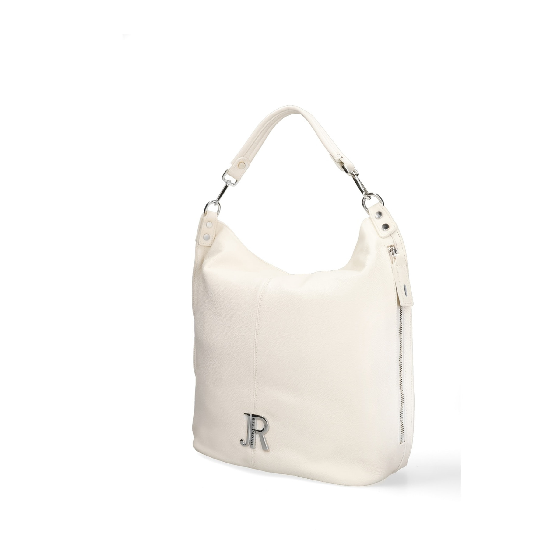 Borsa a spalla da donna Made in Italy - Modello Oriana Plus - 100% pelle - 36.0 x 40.0 x 12.0 cm