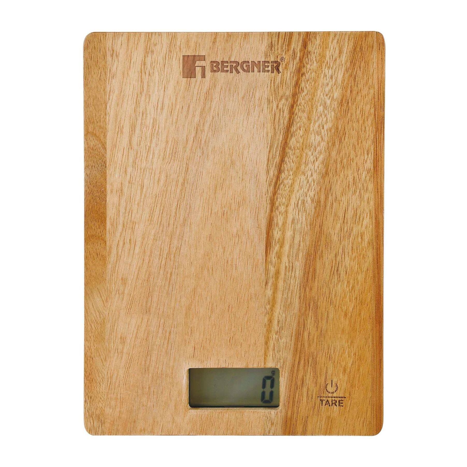 Bergner NATURALLY Báscula de cocina 0-5Kg 15x20x1,8cm
