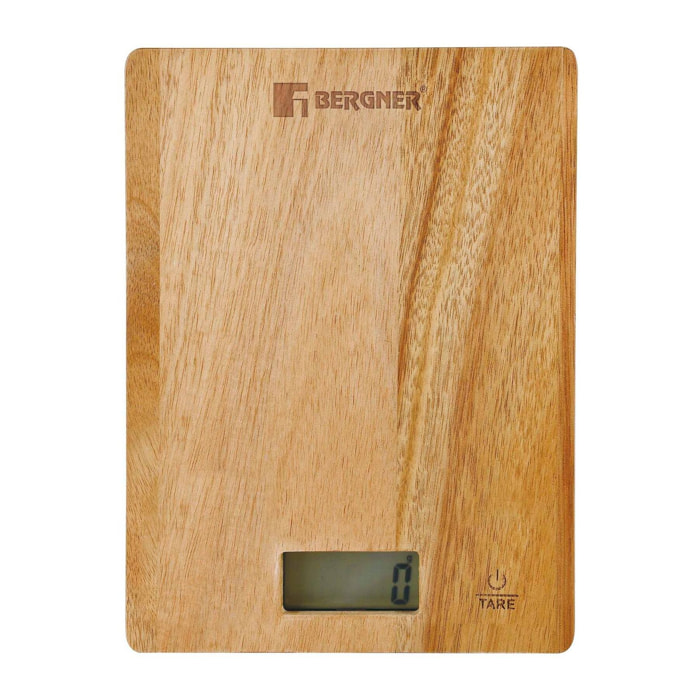 Bergner NATURALLY Báscula de cocina 0-5Kg 15x20x1,8cm