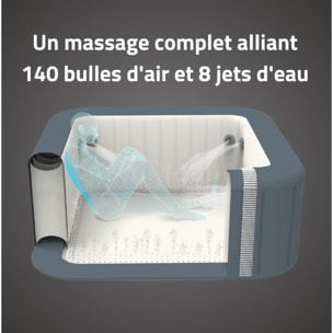 Bestway Spa gonflable carré Lay-Z-Spa Hawaii HydroJet Pro 4-6 personnes