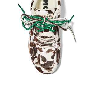 Zapatillas de Mujer Imola Cow con Estampado de Vaca D.Franklin
