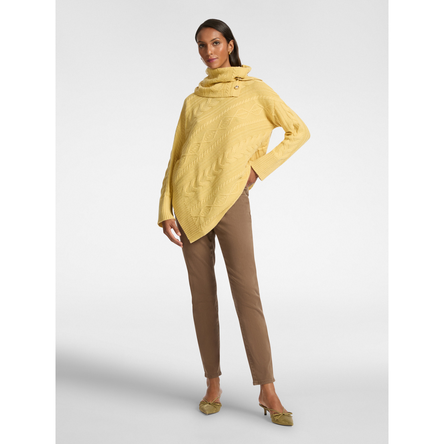 Elena Mirò - Jeggings - Marrón