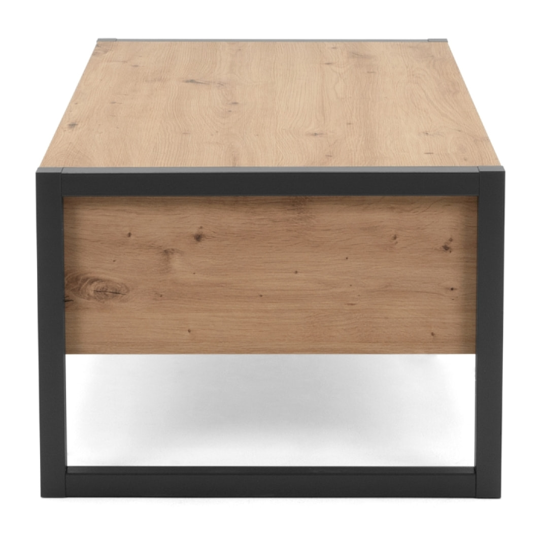 Table basse industrielle avec tiroir AUTEL