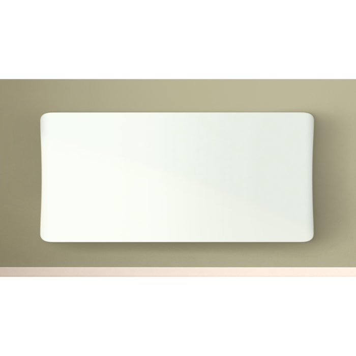 Radiateur Électrique Céramique Blanc 2000W Blanc LUDO