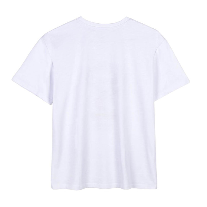 Camiseta Corta Mickey Mouse - Color Blanco - Talla XS