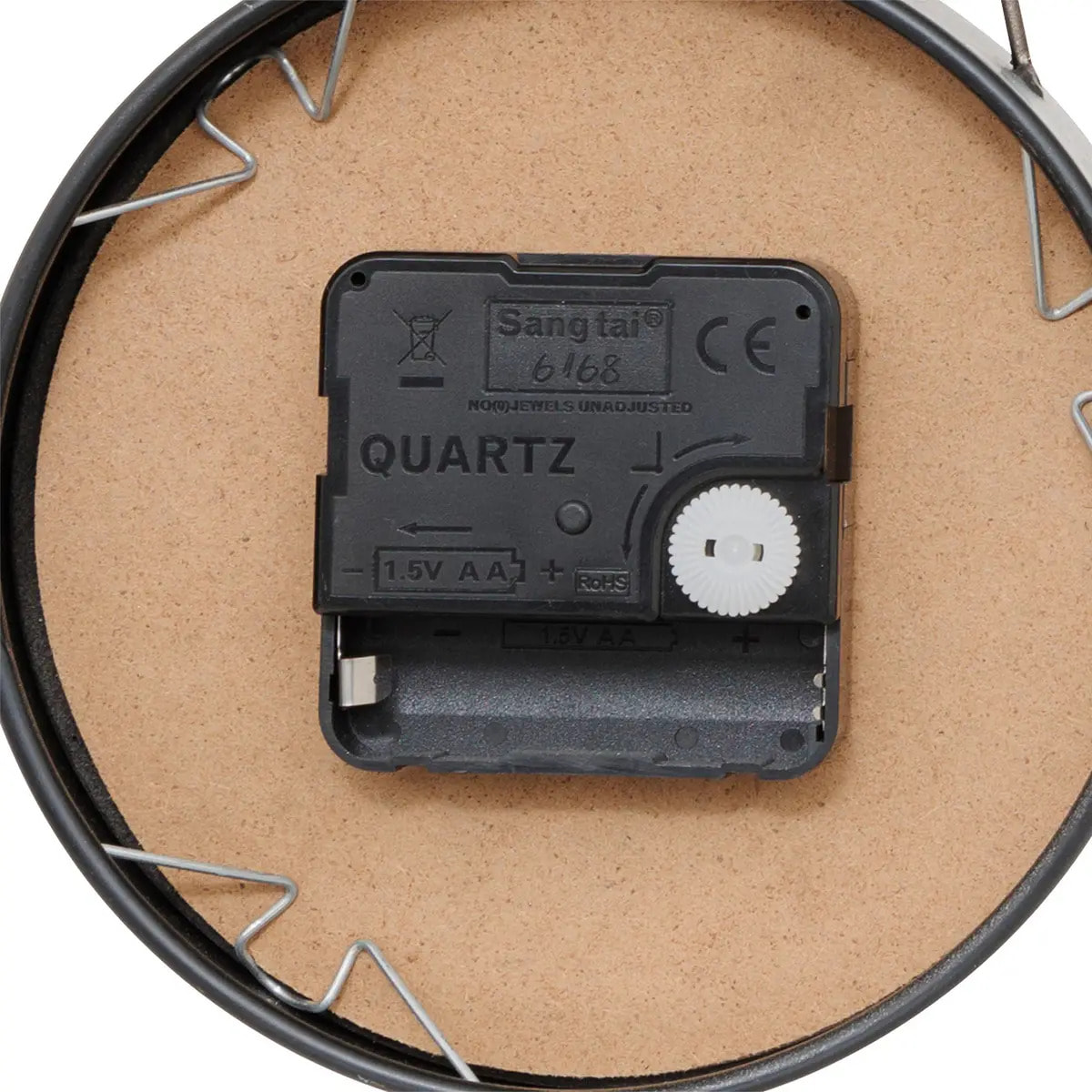 Horloge Neils vert 43,5x23cm