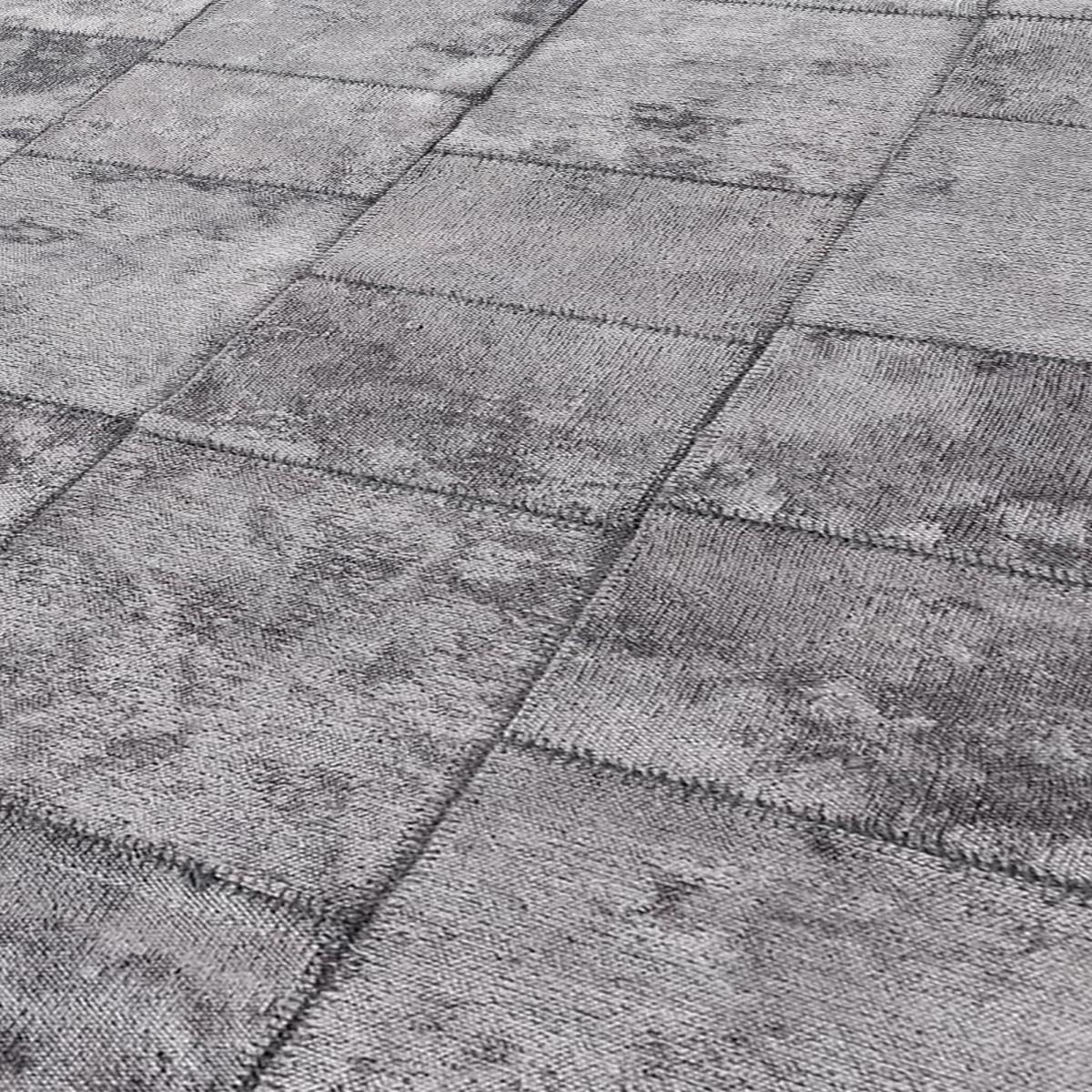 Tapis kilim tissé en coton motif géométrique GUTE