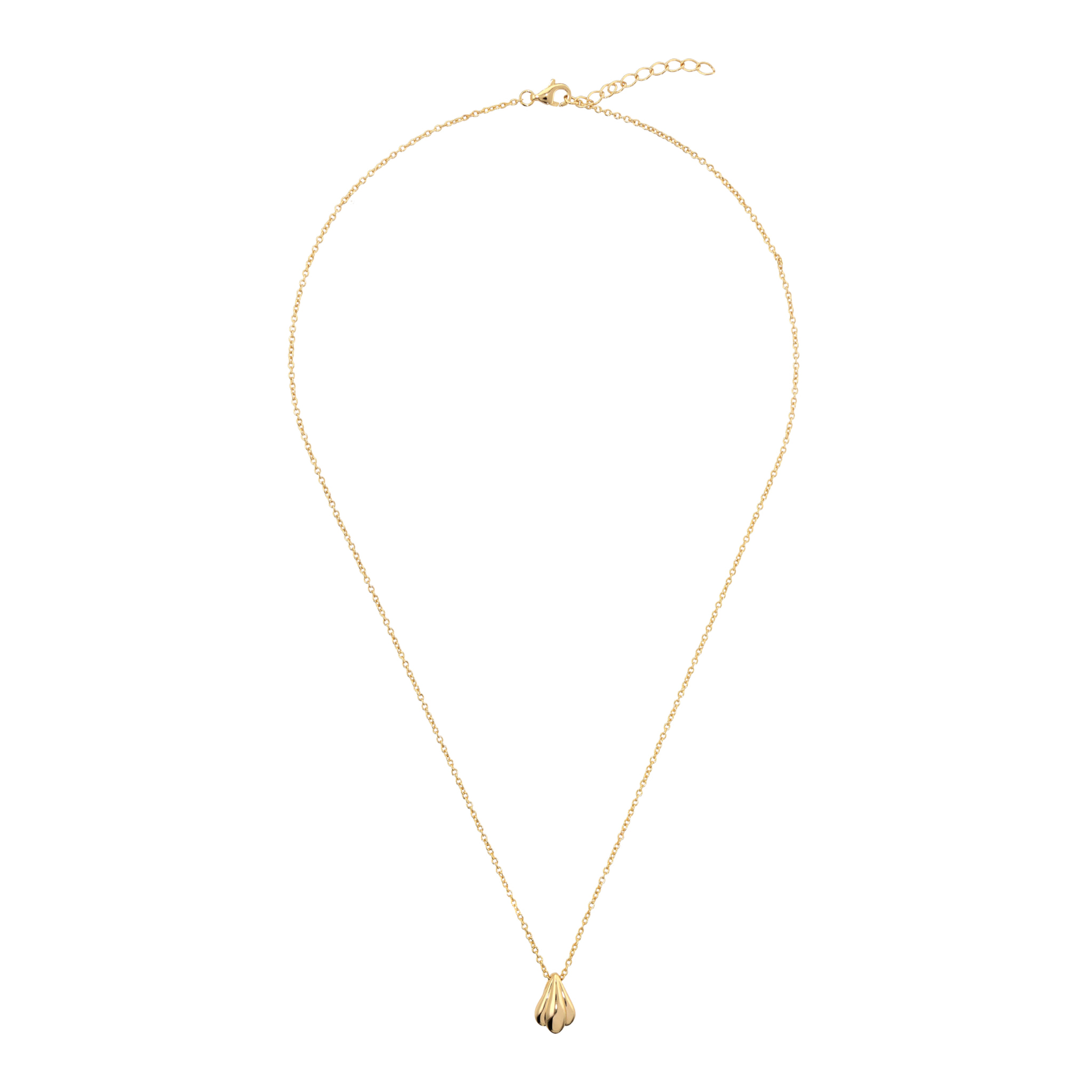 Collana Catena Rolo con Ciondolo Conchiglia