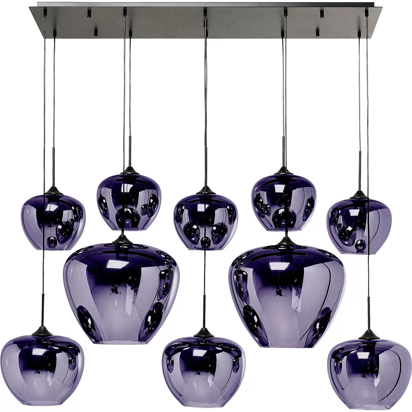 Suspension Sphere 10 bleue Kare Design