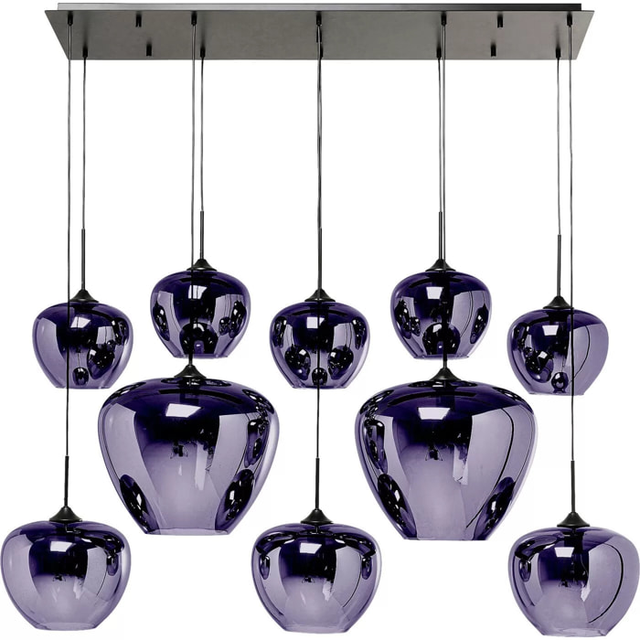 Suspension Sphere 10 bleue Kare Design