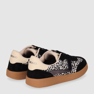 Deportivos - Negro - Tacón: Bajo