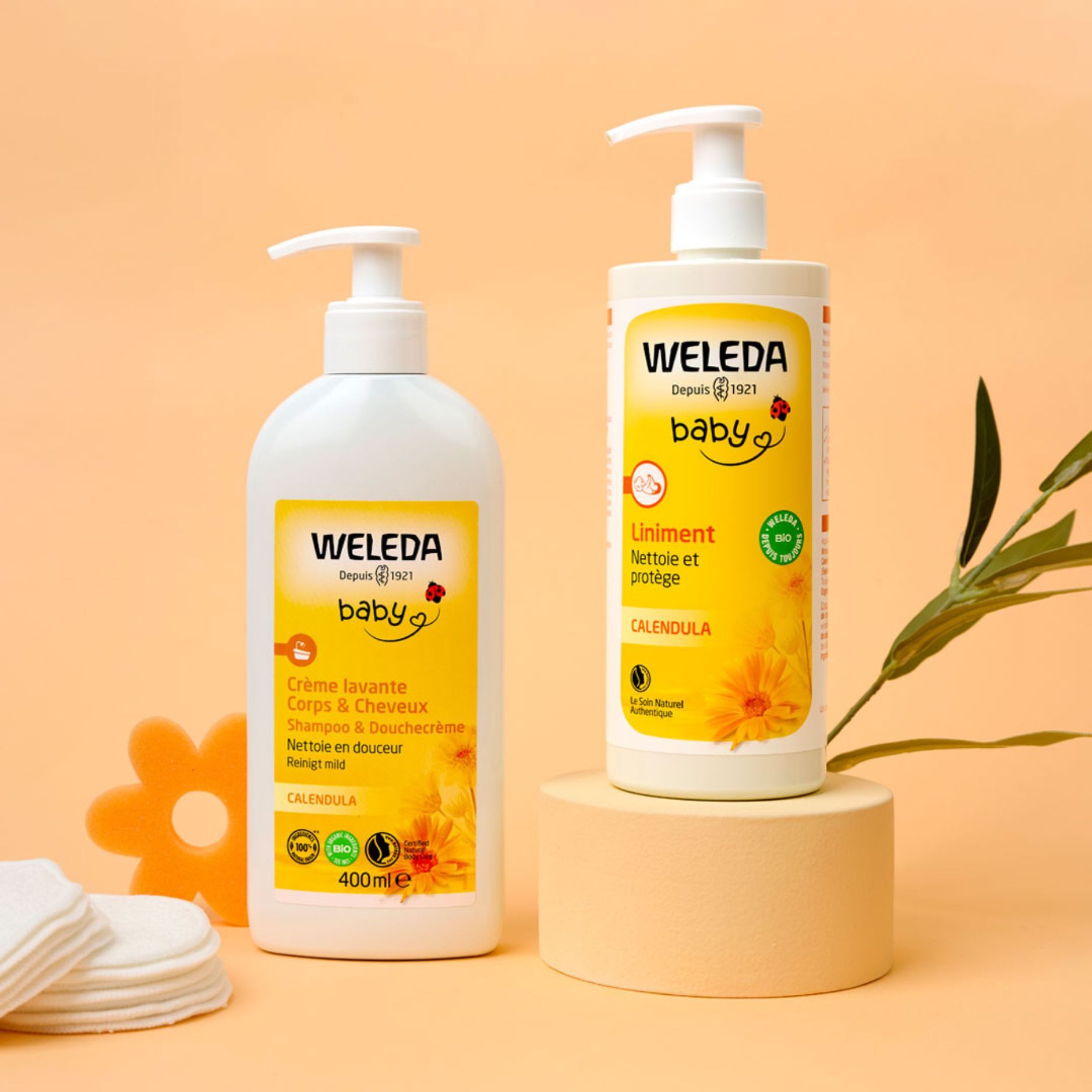 WELEDA - Duo liniment 2x400ml - sans pompe - offre spéciale