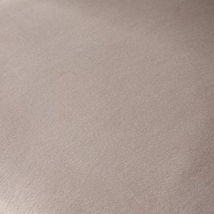 Fauteuil tripode en velours beige