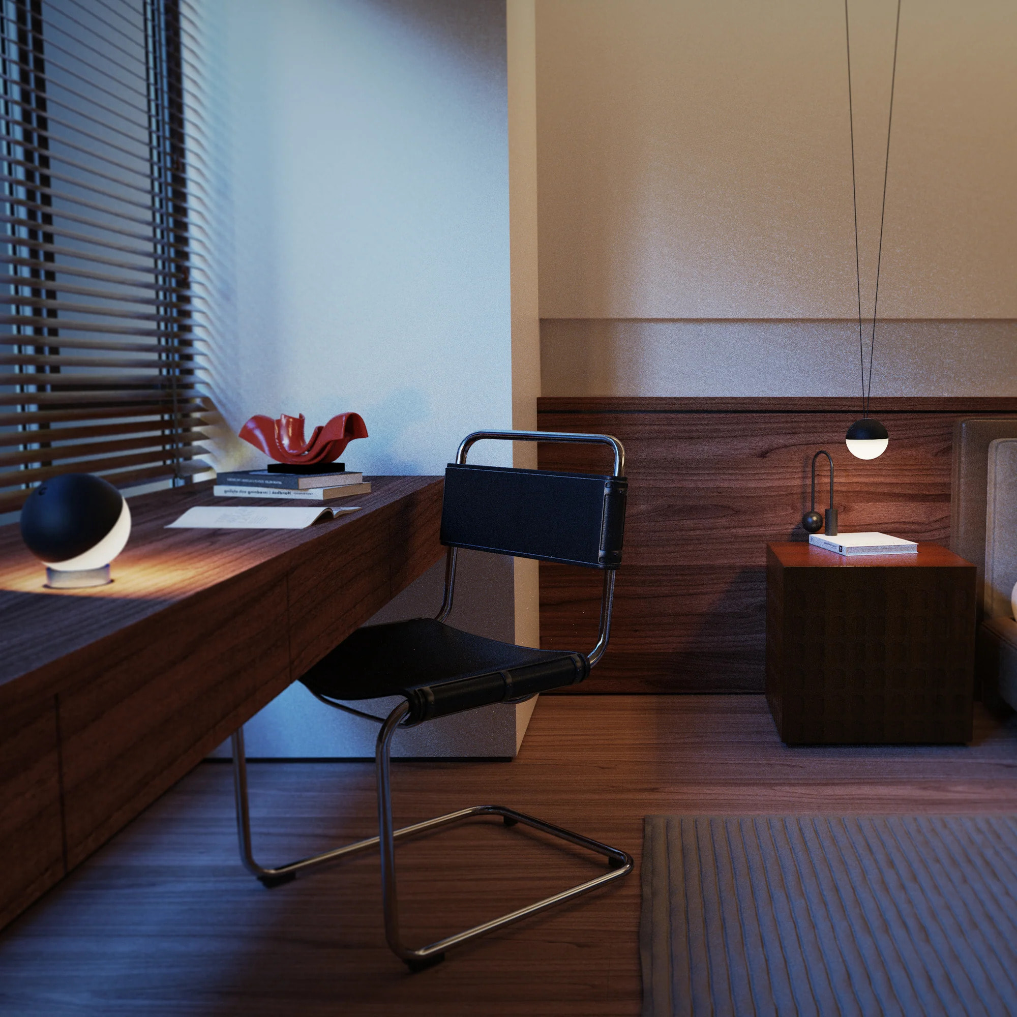 Lampe de table design ALBEDO H12cm