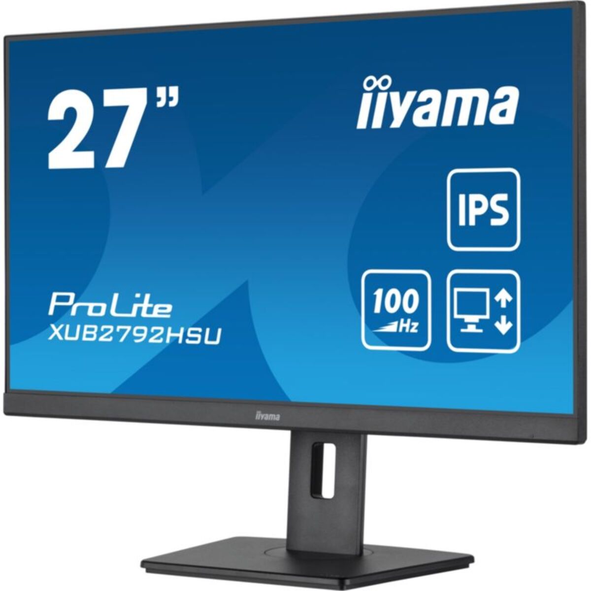 Ecran PC IIYAMA PROLITE XUB2792HSU-B6 Plat 27'' IPS