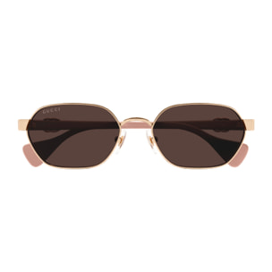 Gafas de Sol Gucci GG1593S-003 de Metal Mujer 56 mm