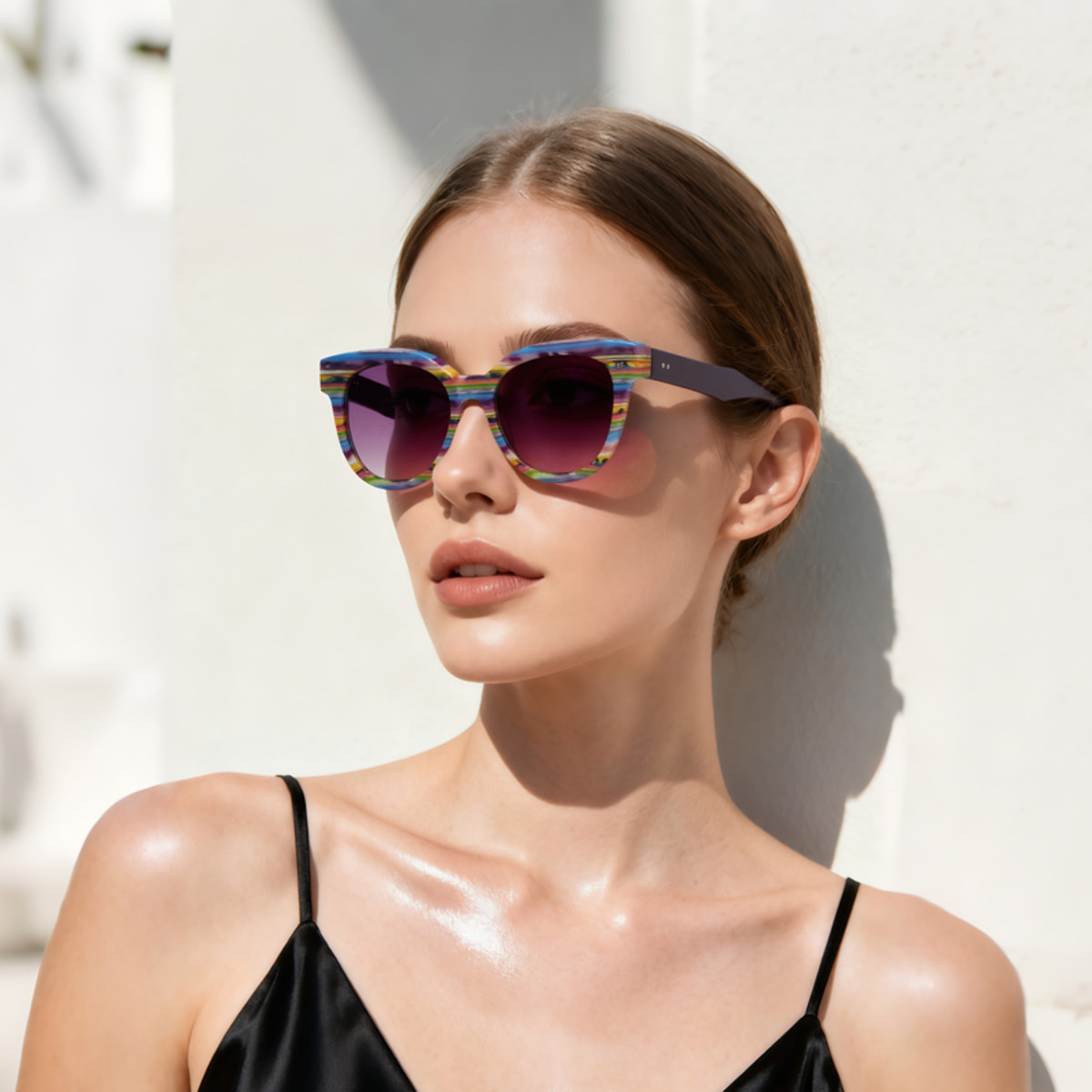 Gafas de sol OCEAN GRANDE PLACE - Floral morada / Morados