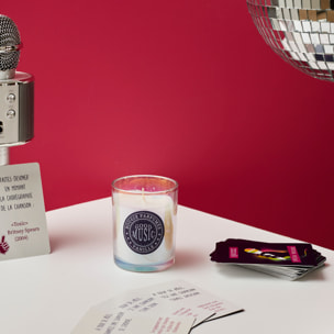 Bougie Parfumee Et 54 Cartes Quizz Musique